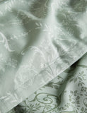 Aida-Alouette damask sateen bedding set - British product