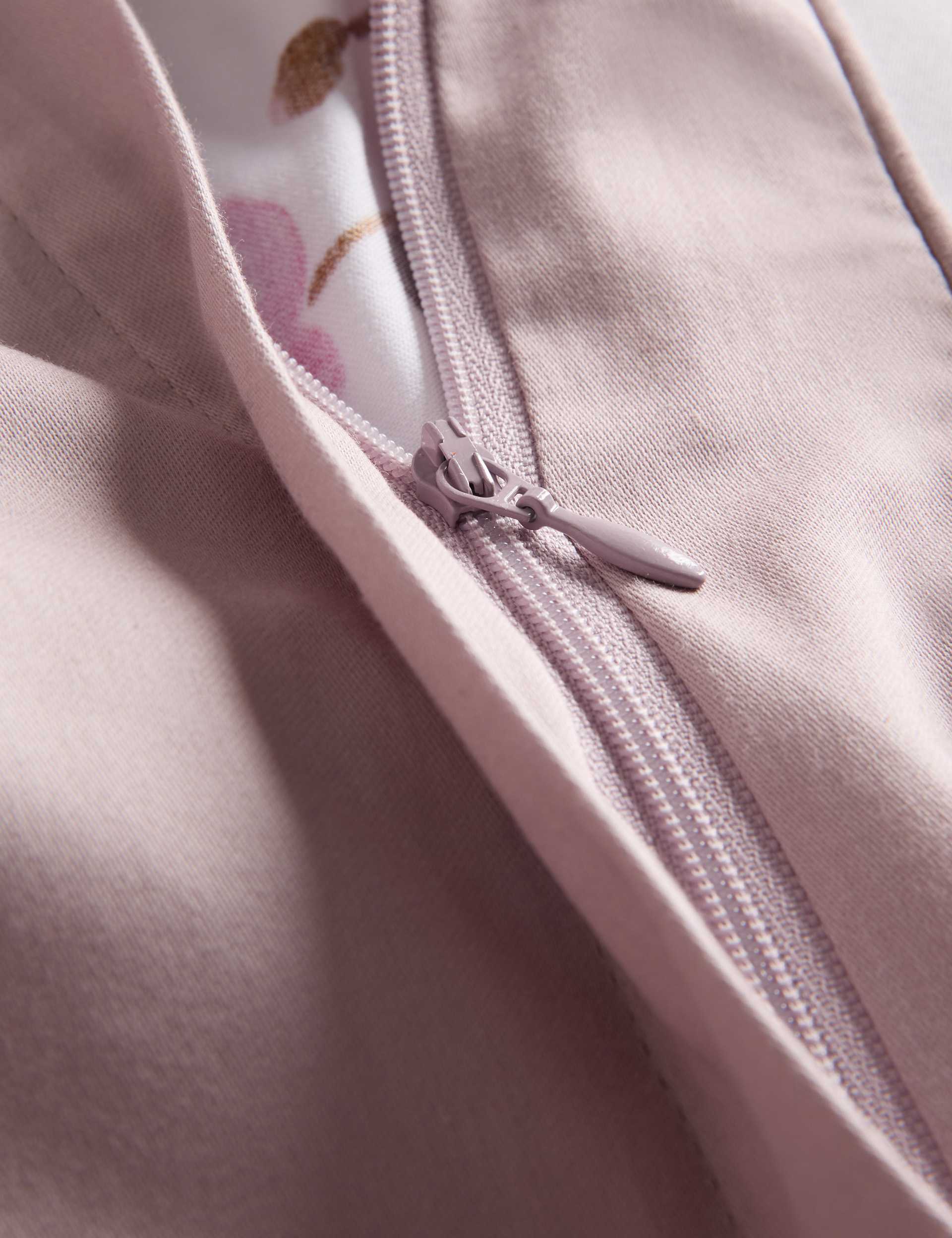Pure cotton sateen cherry blossom bedding set, imported from the UK