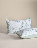 Pure cotton sateen cherry blossom bedding set, imported from the UK