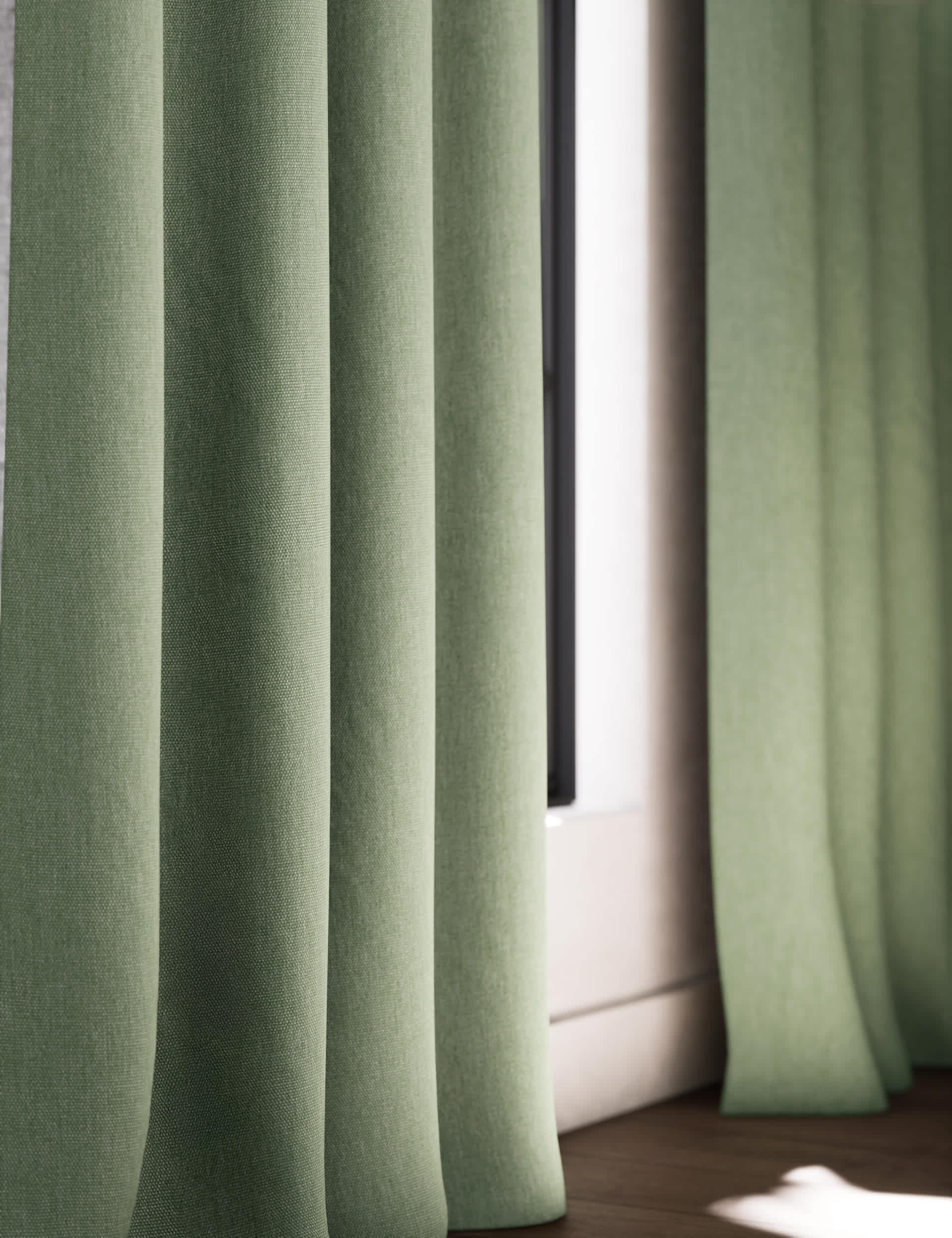 M&S Brushed Multiway Blackout Curtains