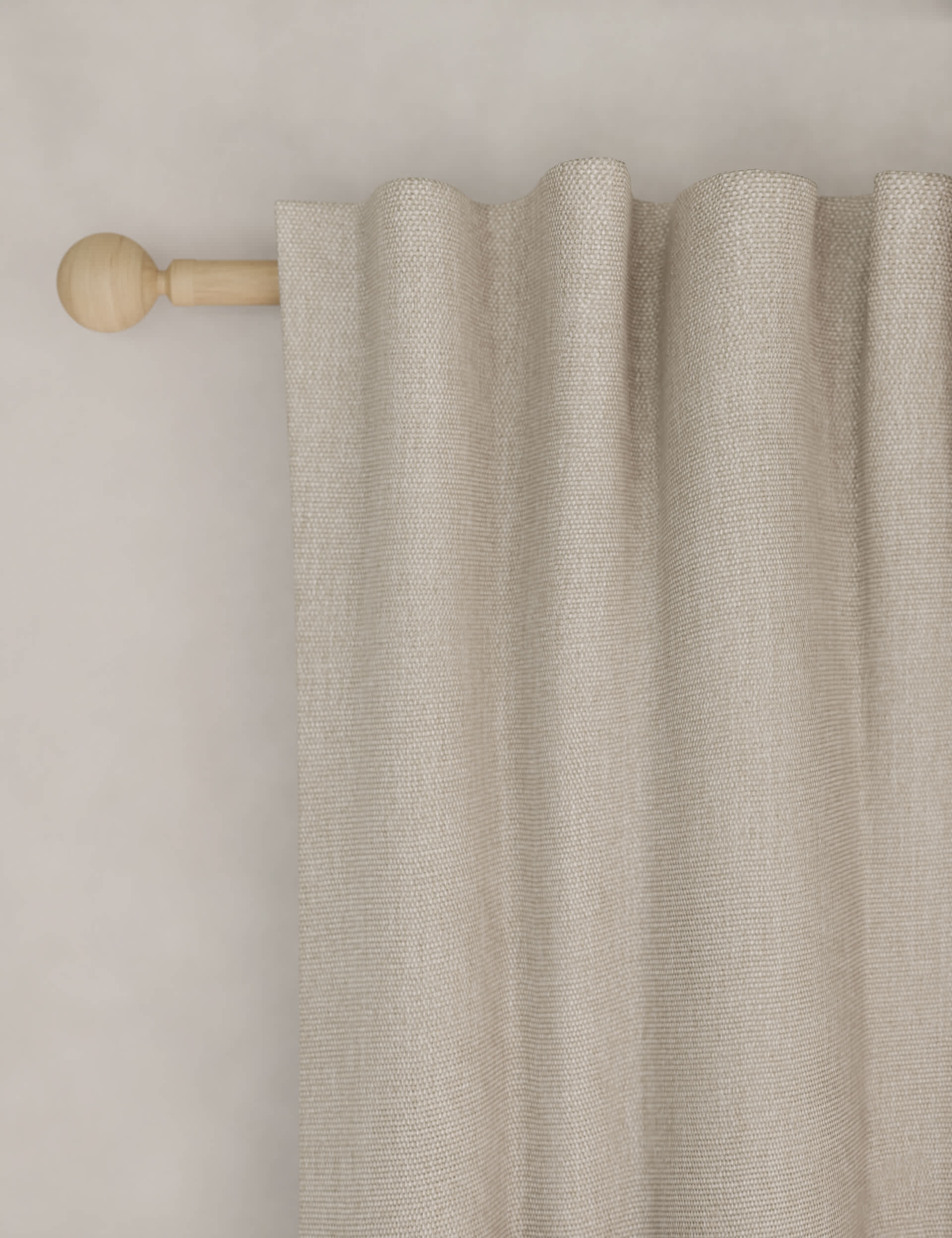 Brushed multiway blackout curtains for privacy, UK version