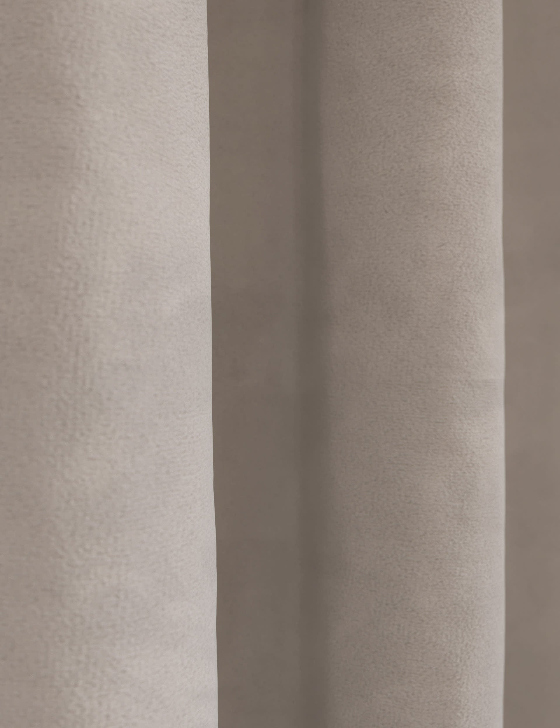 Velvet Pencil Pleat Curtains