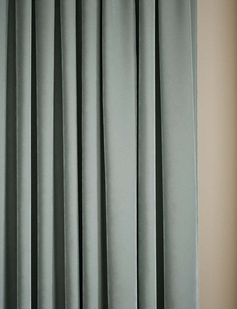 Velvet Pencil Pleat Curtains