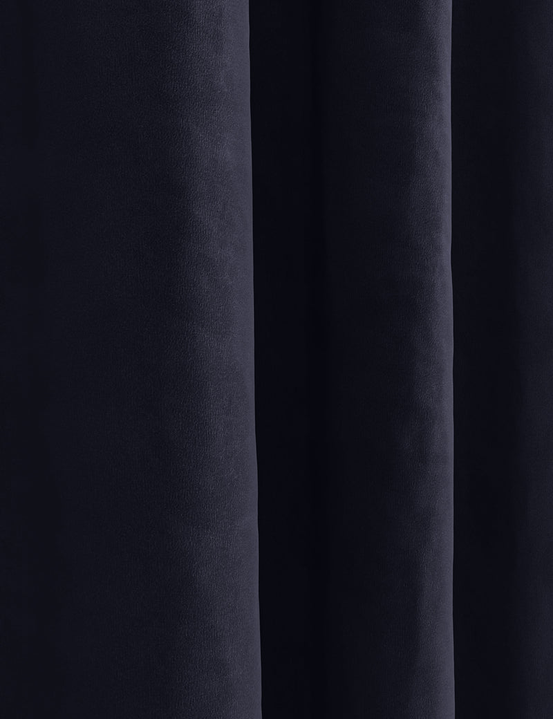 Velvet Pencil Pleat Curtains
