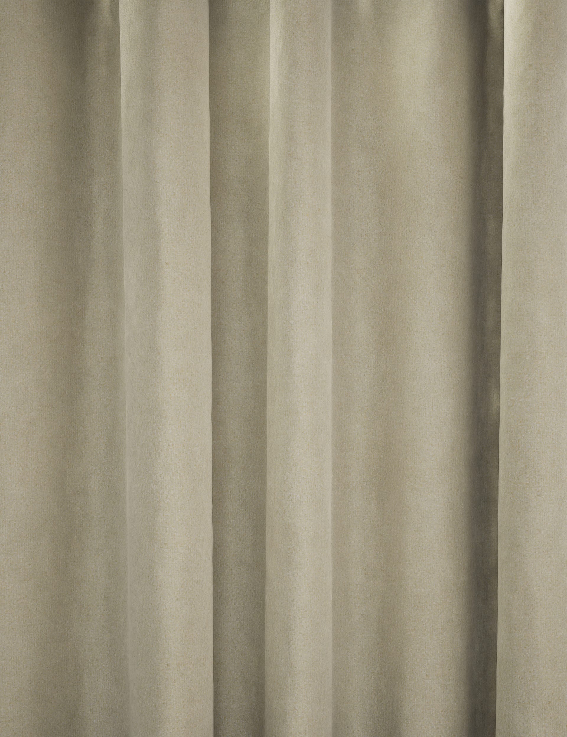 Velvet Pencil Pleat Curtains