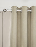 Velvet Eyelet Curtains