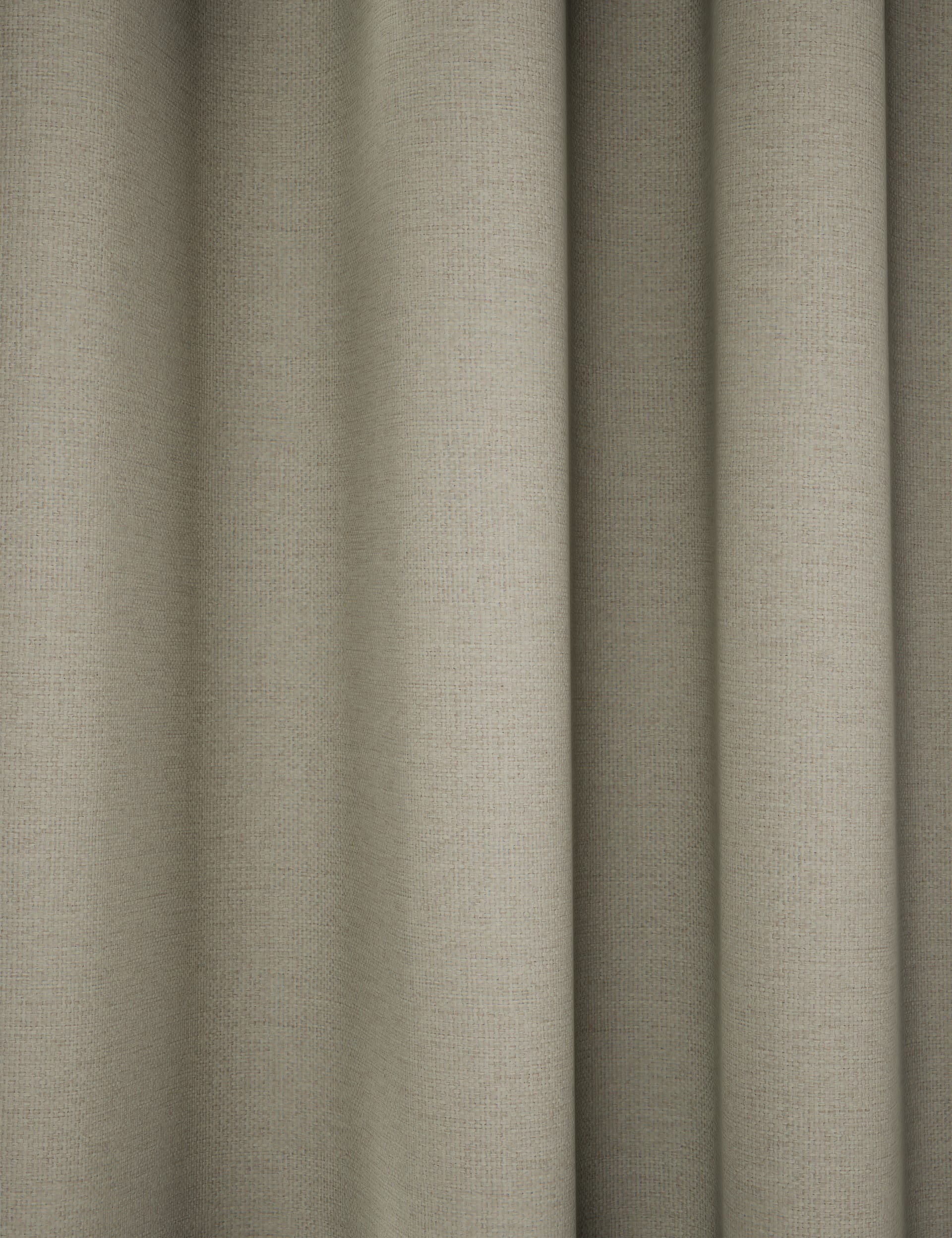 Brushed Eyelet Blackout Thermal Curtains