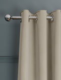 Velvet eyelet ultra thermal curtains (British brand)