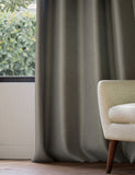 Velvet eyelet ultra thermal curtains (British brand)