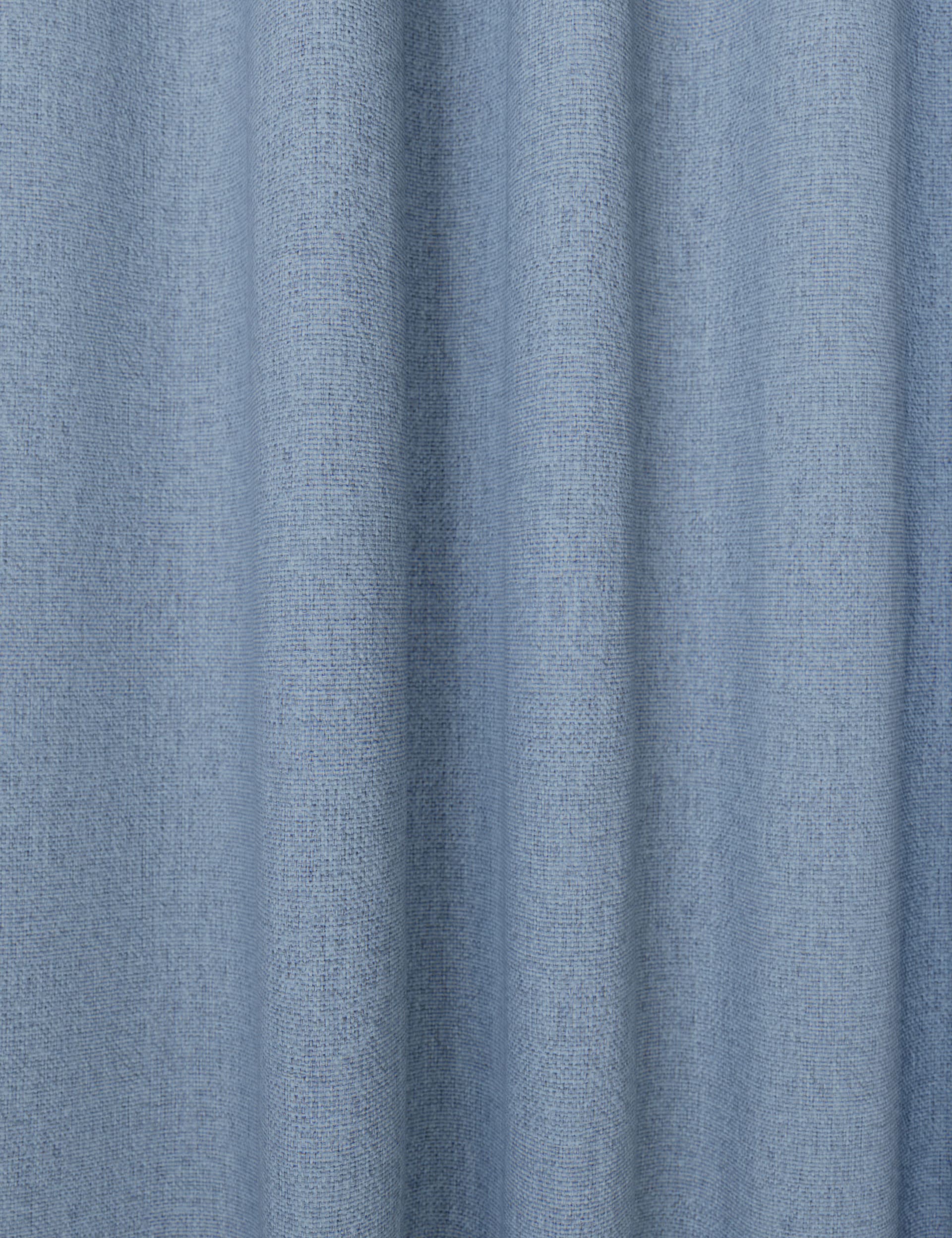 Brushed Pencil Pleat Blackout Thermal Curtains