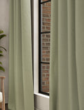 M&S Brushed Eyelet Ultra Thermal Blackout Curtains