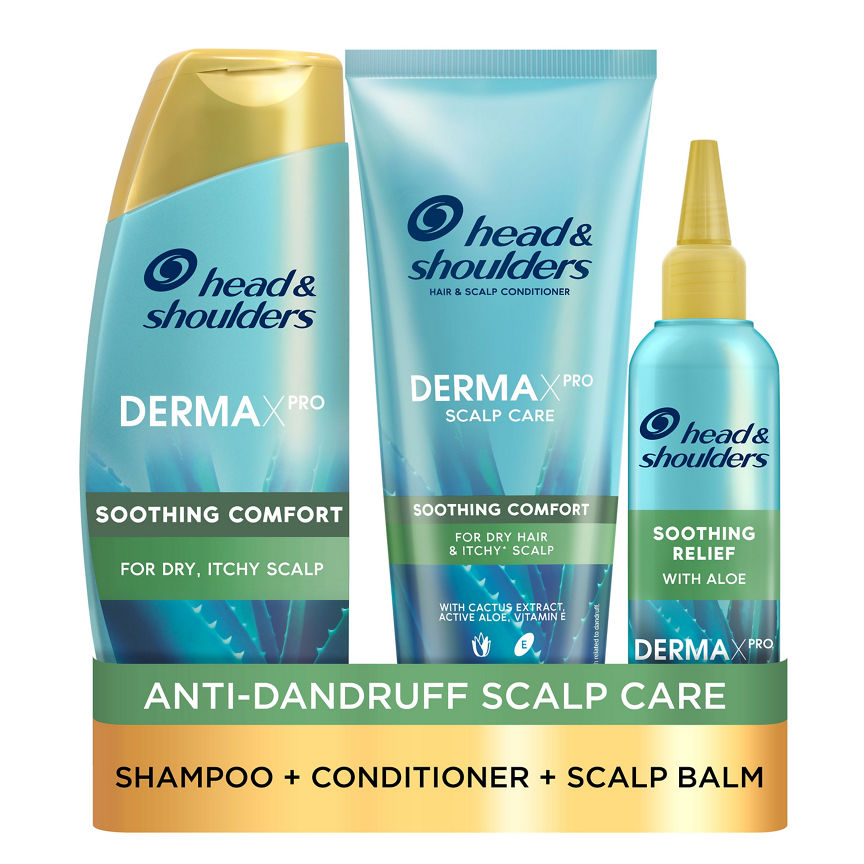 Head & Shoulders Derma X Pro Soothe Shampoo & Conditioner Bundle GOODS ASDA   