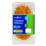 Haddock fishcakes 2 pack made with smoked haddock (British brand)