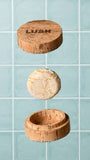 Lush Soak and Float shampoo bar, imported from the UK