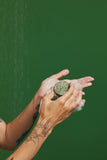 Herbal shampoo bar Squeaky Green with nettle and peppermint (British brand)