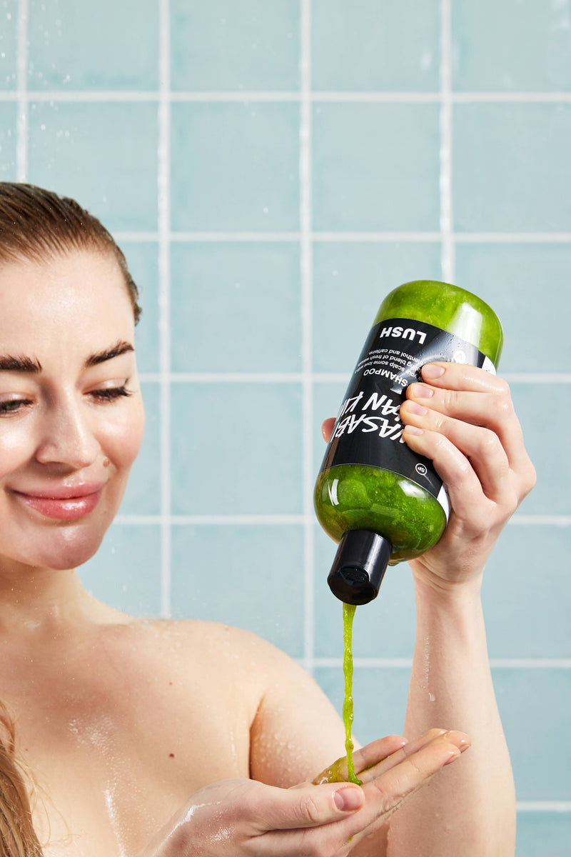 Shan Kui wasabi shampoo with caffeine - British product