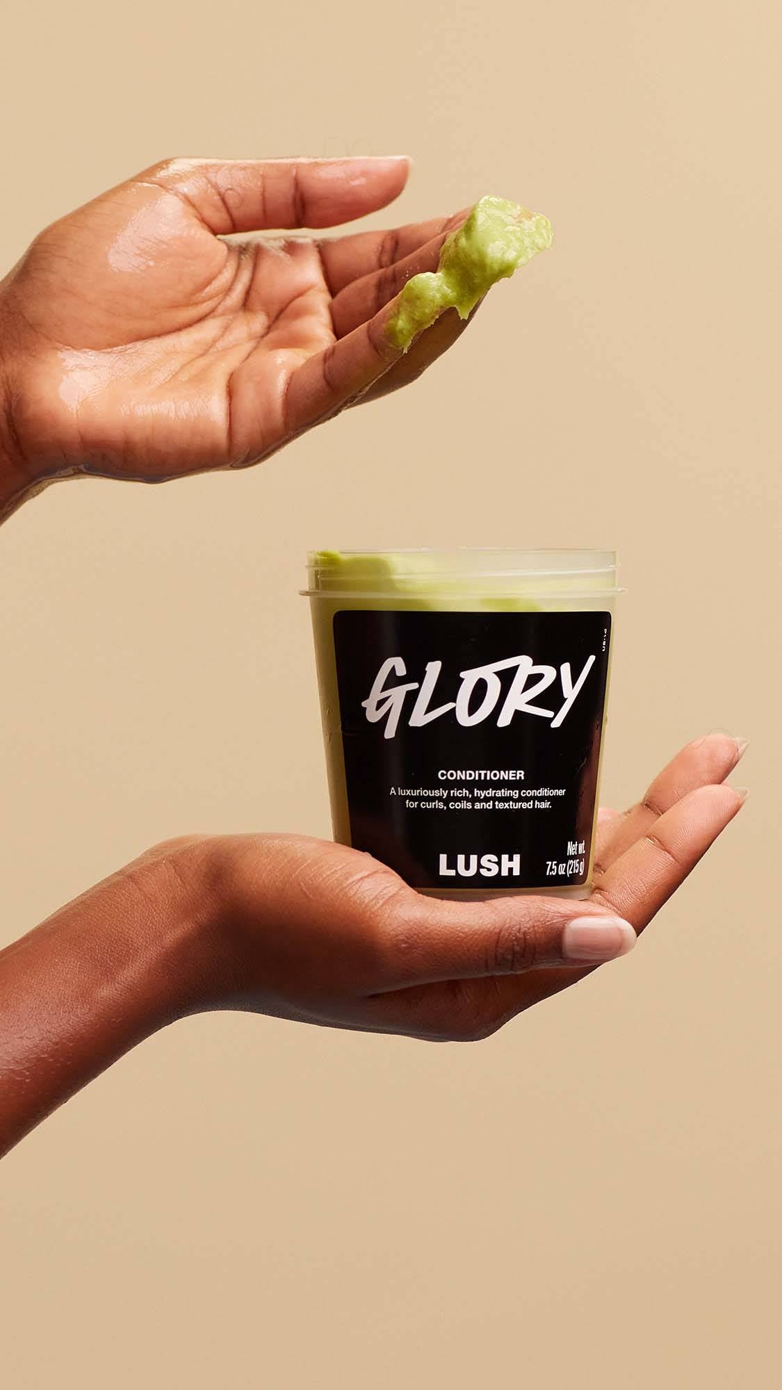 Glory nourishing conditioner for curls and coils (British brand)