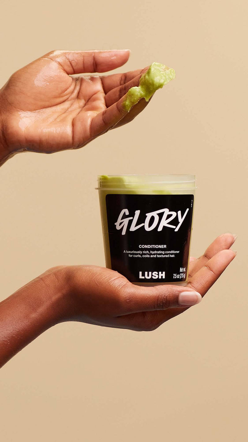Glory nourishing conditioner for curls and coils (British brand)