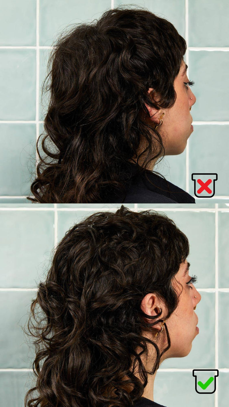 Lush Roots scalp treatment with mint and honey (British brand)