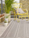 Halsey geometric runner rug 66x240cm, UK version