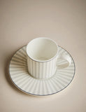 Hampton espresso cup and saucer set, UK version