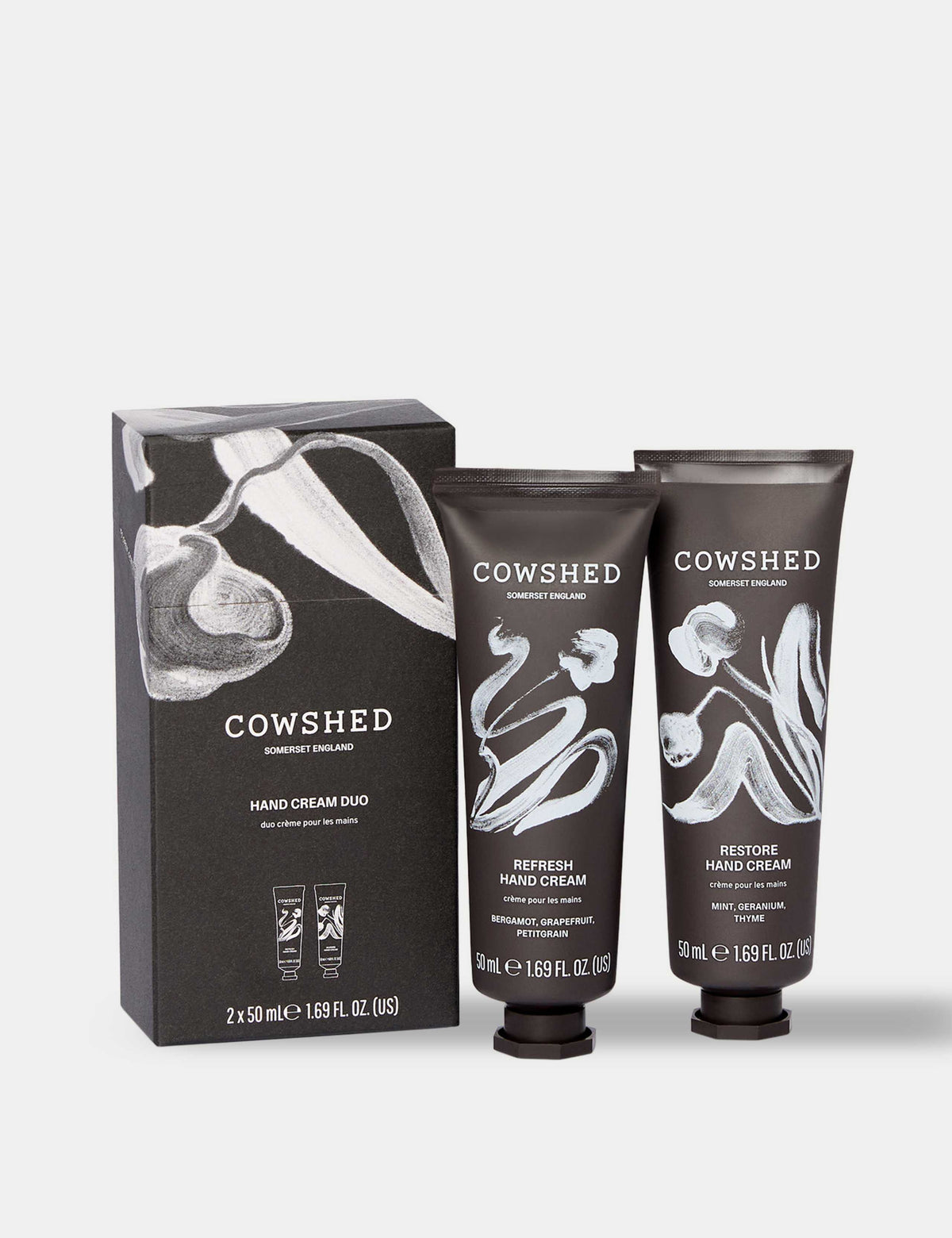 Hand cream duo Refresh and Restore 50ml each, UK version