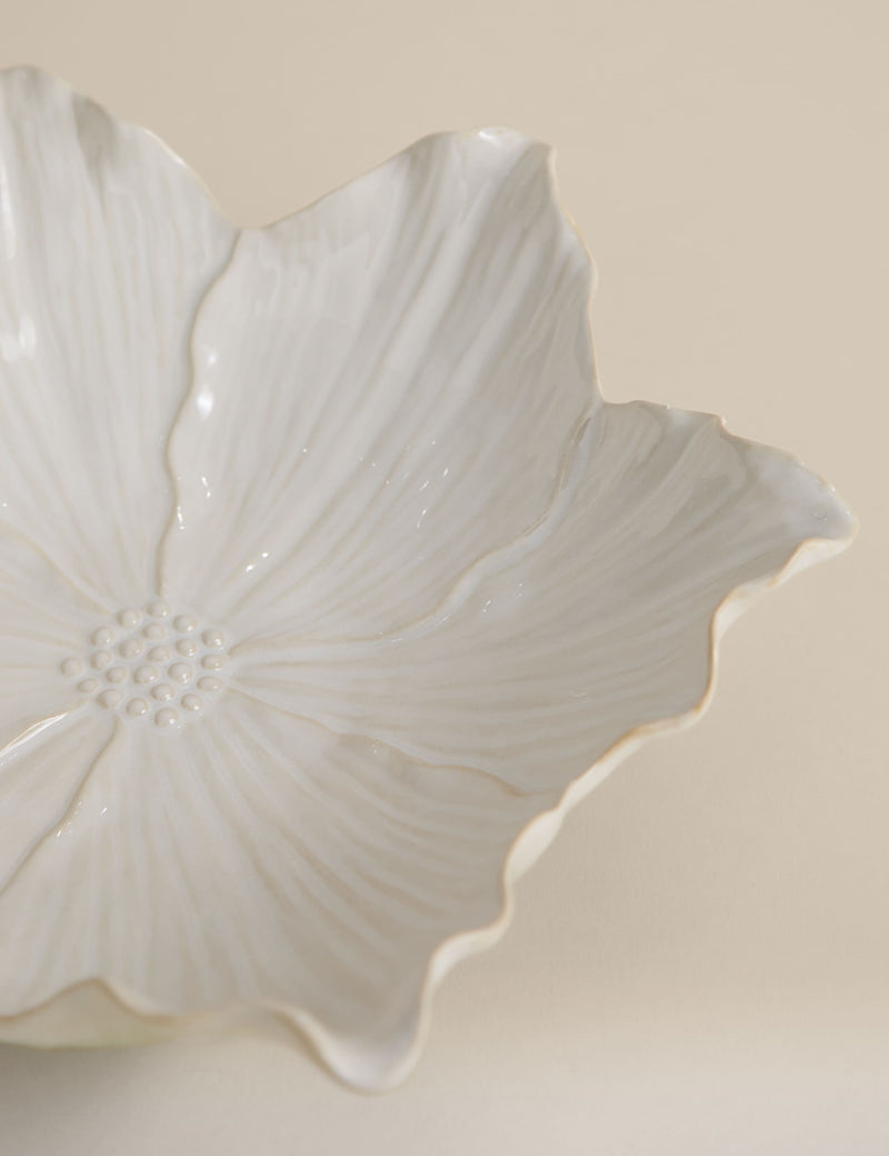Ceramic handkerchief centrepiece bowl - imported from the UK