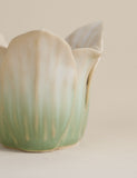 Ceramic handkerchief petal candle holder 8.9 cm (British brand)