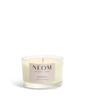 NEOM Wellbeing Happiness Travel Candle 75g - British product
