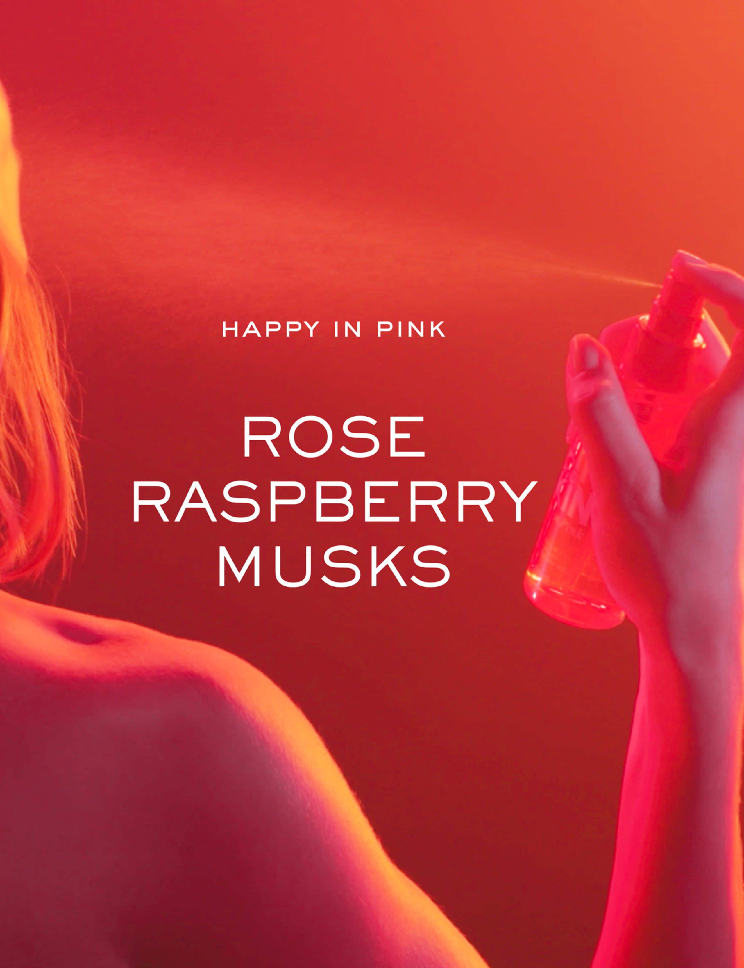 Happy in Pink hair and body mist 100ml, UK version