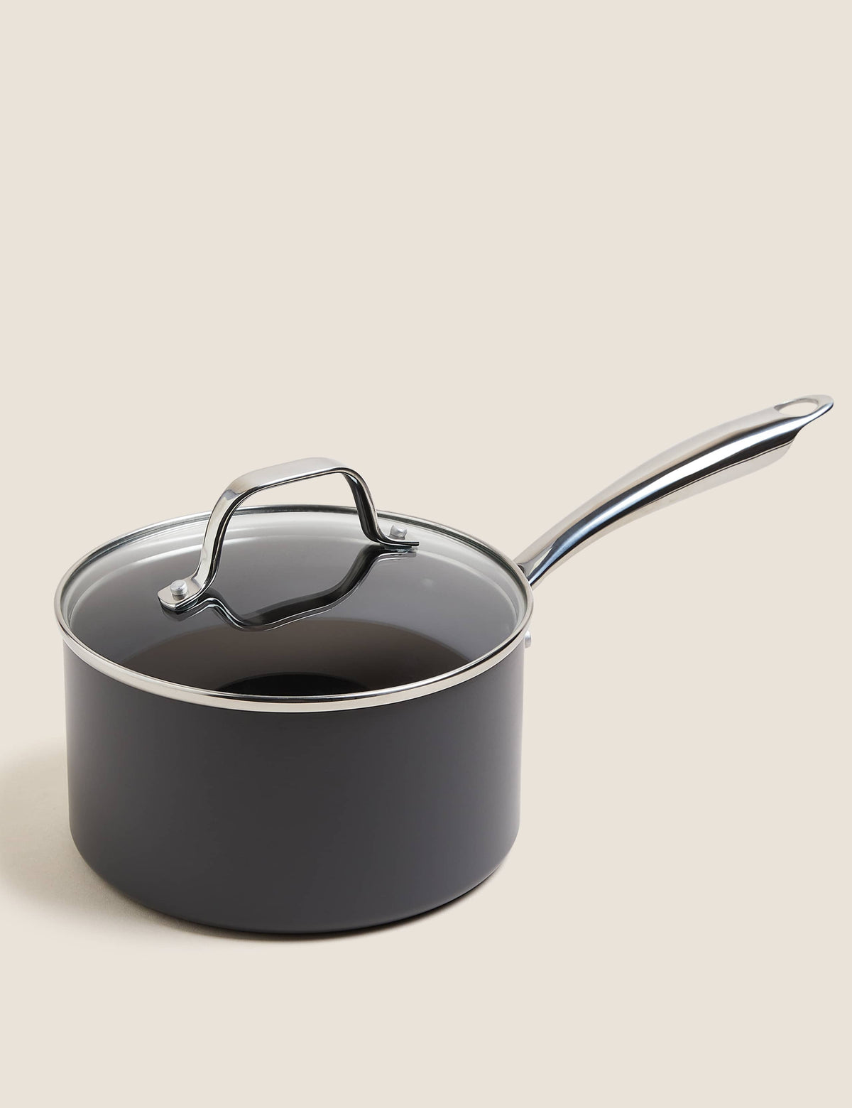 Chef hard anodised 18cm saucepan (British brand)