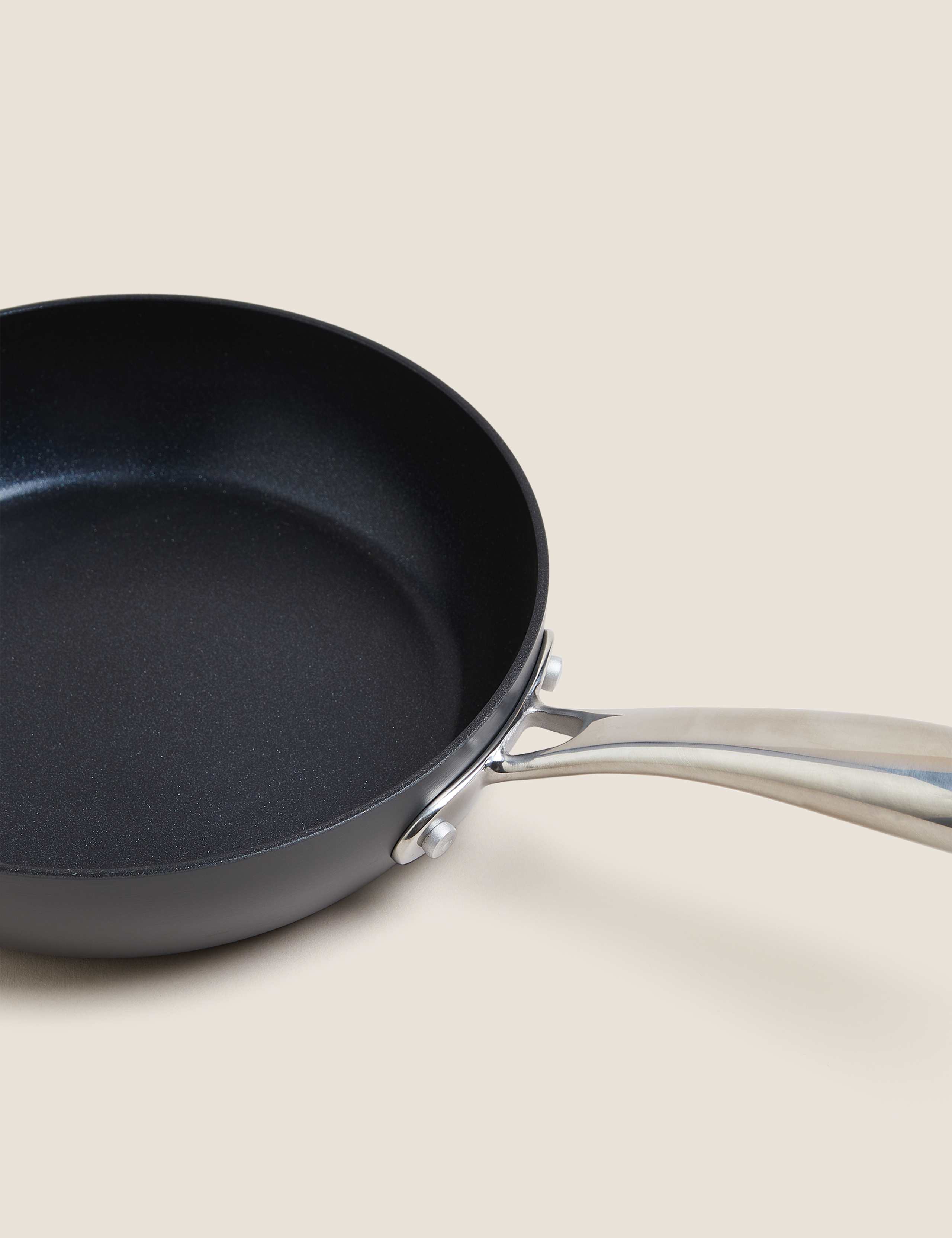 Hard anodised small 20cm frying pan, imported from the UK