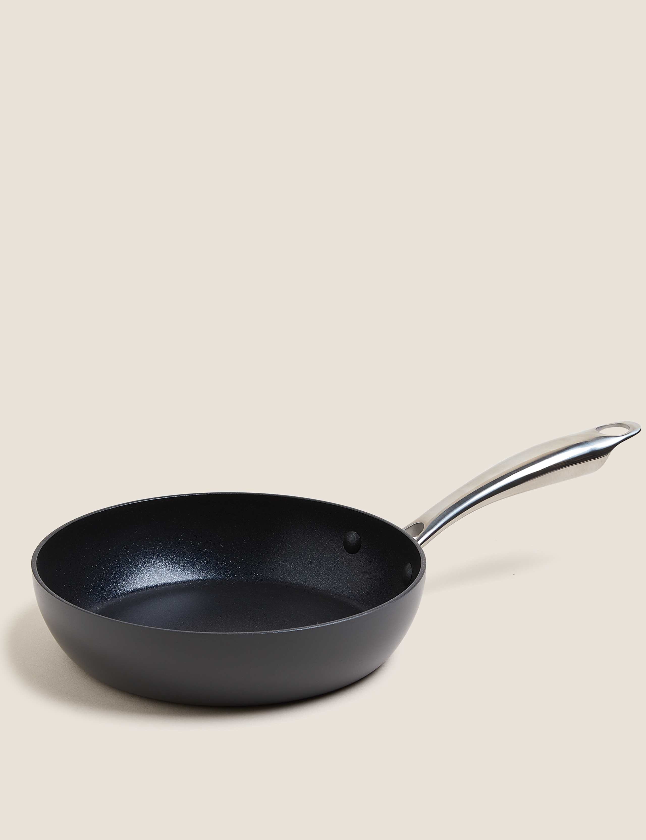 Hard anodised small 20cm frying pan, imported from the UK