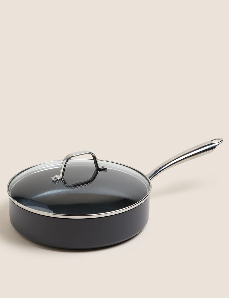 Hard anodised 26cm large sauté pan, UK version