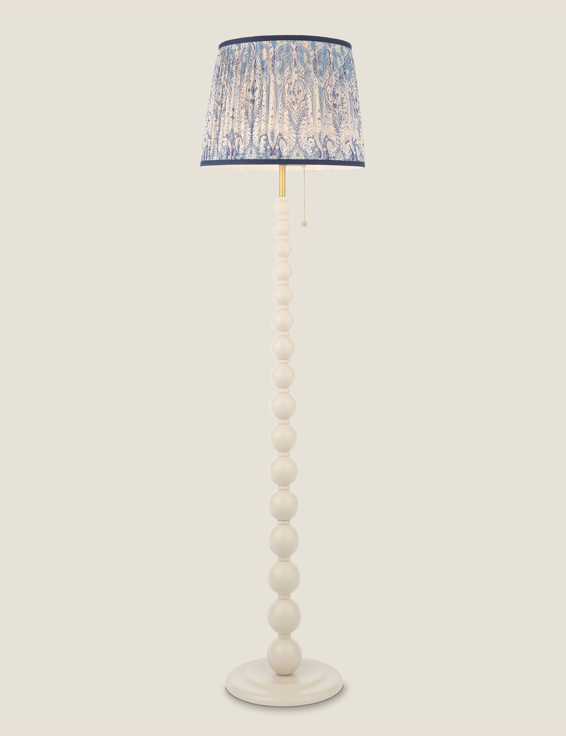 Joules Harewood bobbin floor lamp 150cm, imported from the UK