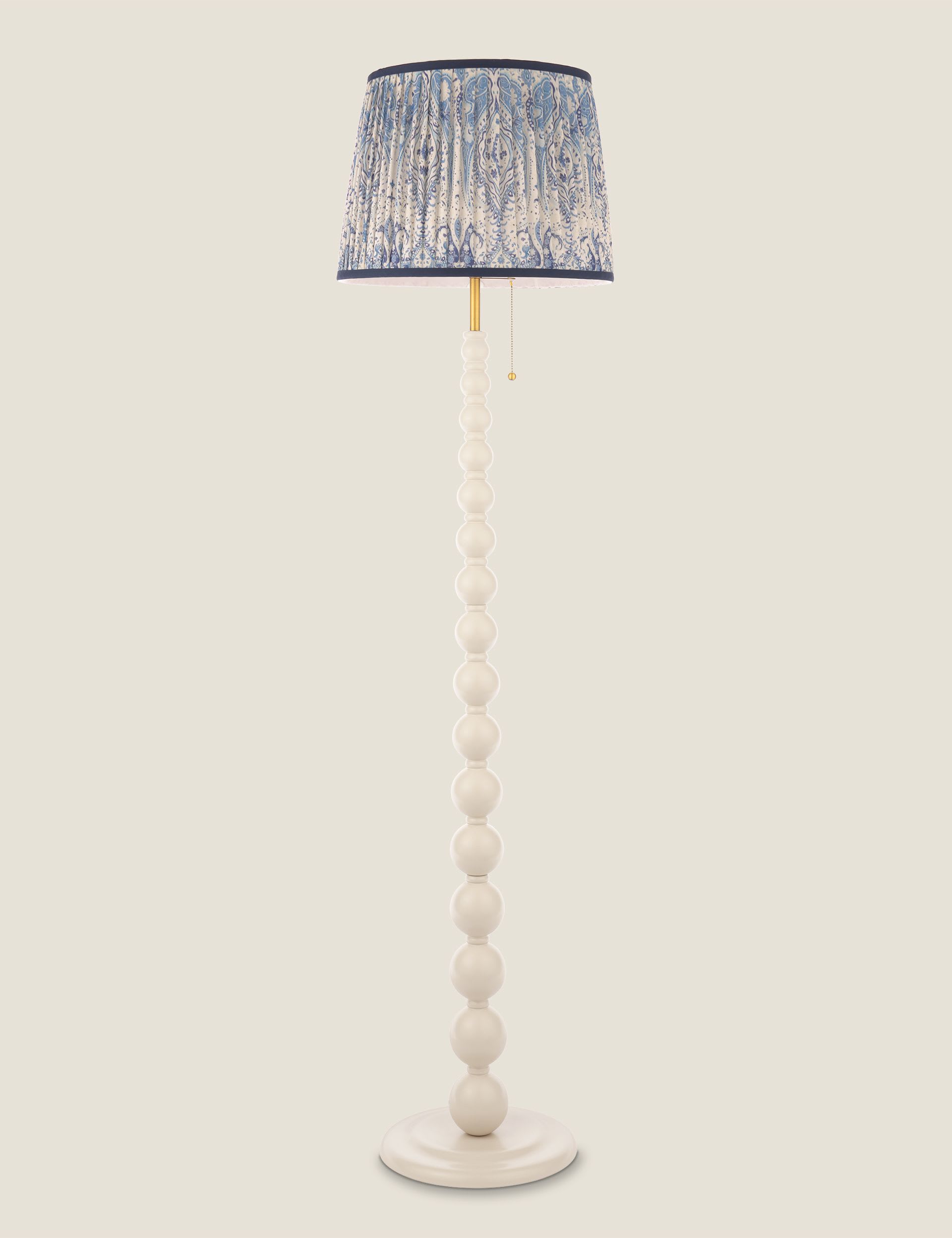 Joules Harewood bobbin floor lamp 150cm, imported from the UK