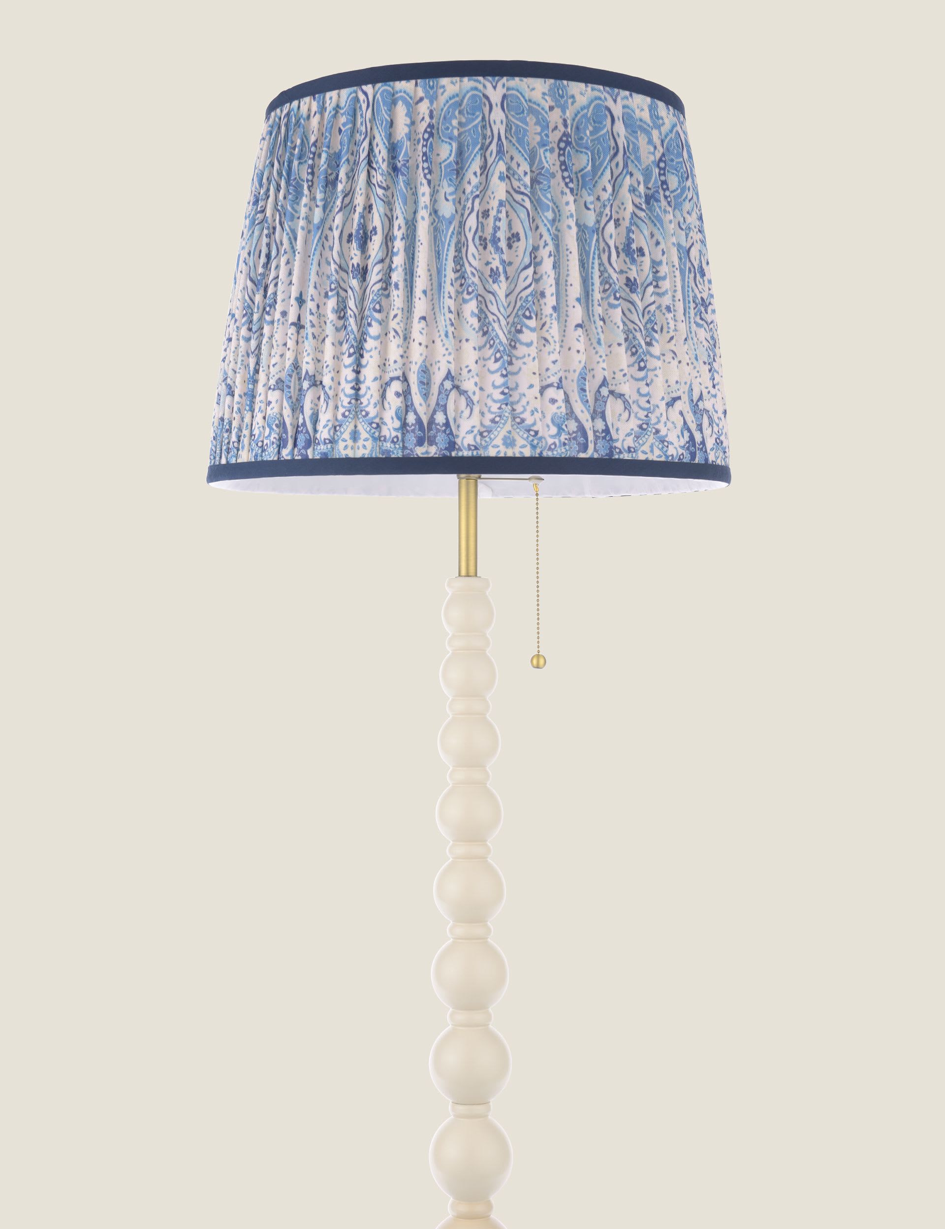 Joules Harewood bobbin floor lamp 150cm, imported from the UK