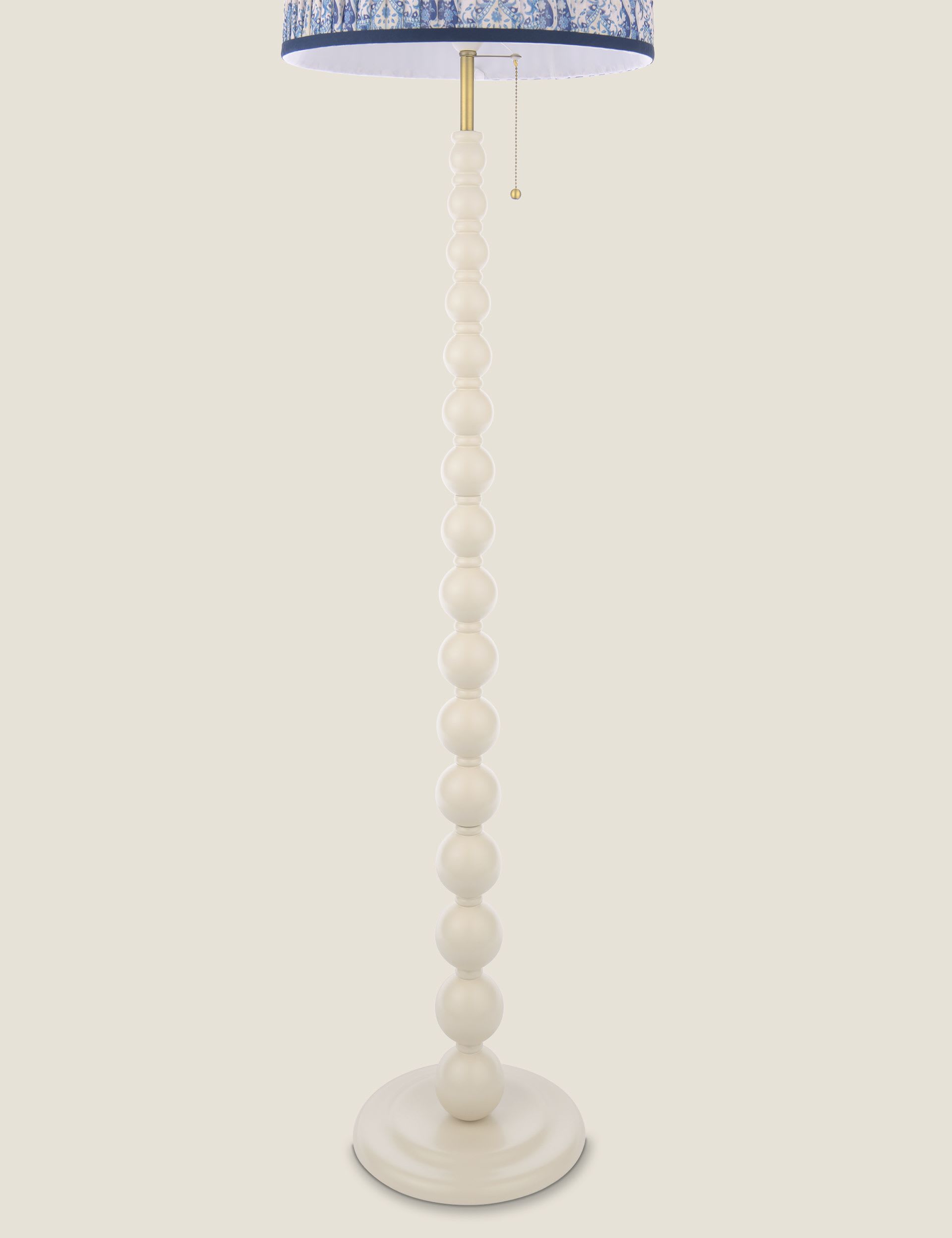 Joules Harewood bobbin floor lamp 150cm, imported from the UK