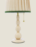 Joules Harewood wooden bobbin table lamp 39 cm - British product