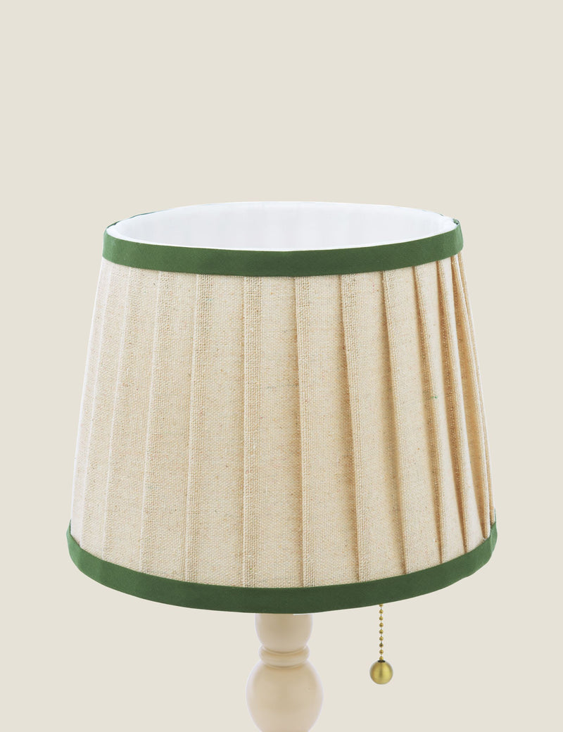 Joules Harewood wooden bobbin table lamp 39 cm - British product