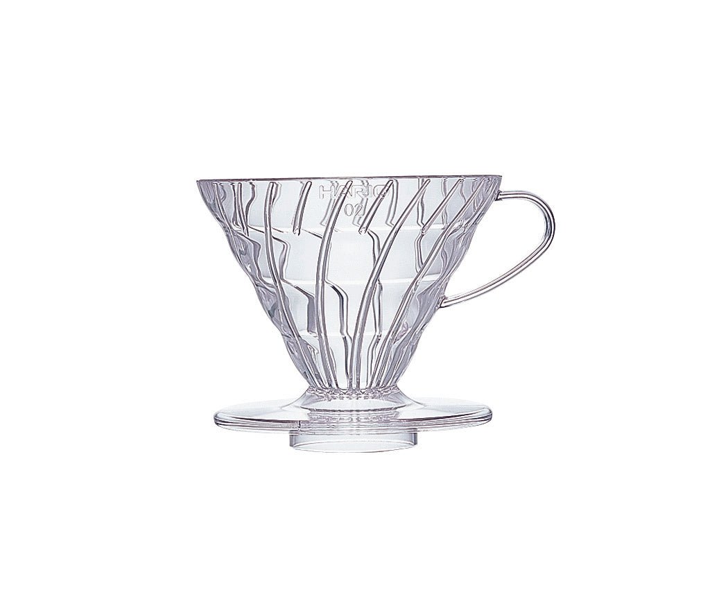Hario coffee dripper clear plastic size 2, imported from the UK