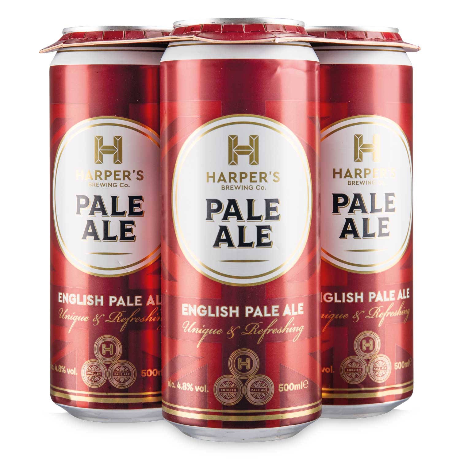 Harpers Pale Ale 4 pack 500ml bottles - British product