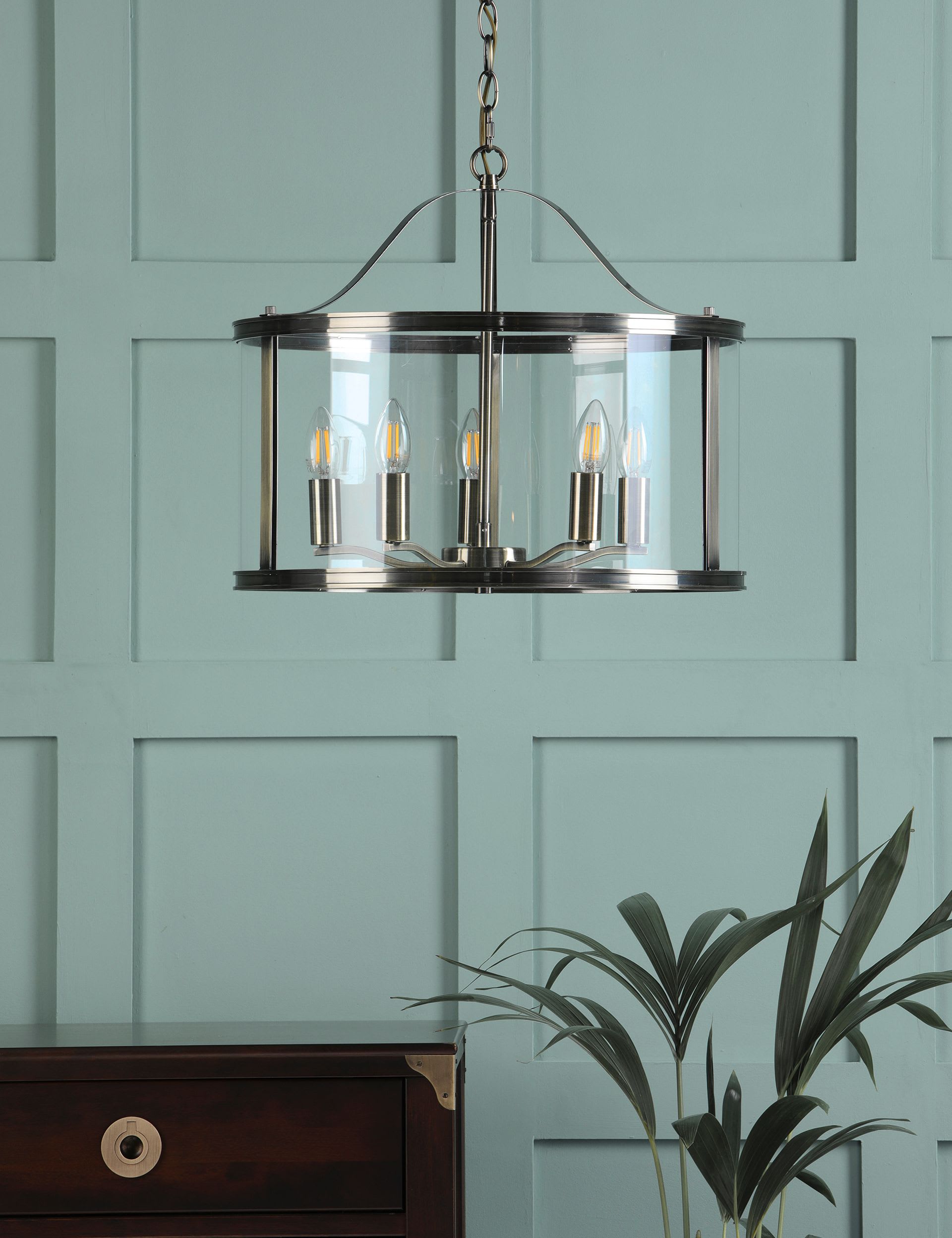 Laura Ashley Harrington 5 light pendant, UK version