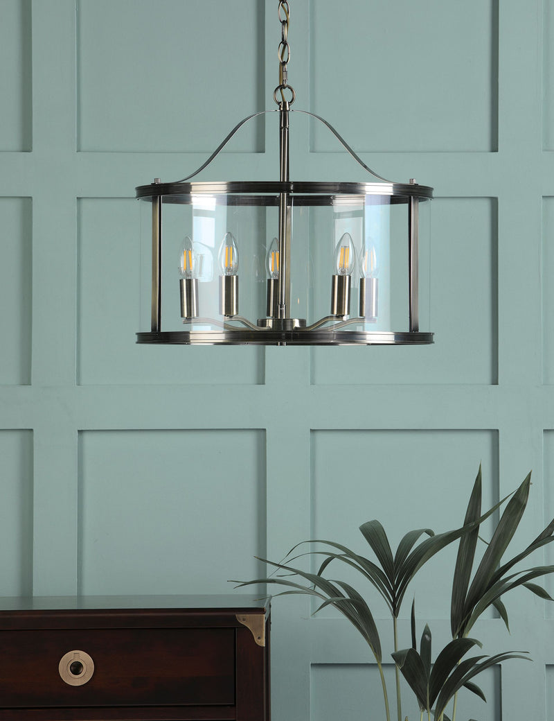 Laura Ashley Harrington 5 light pendant, UK version