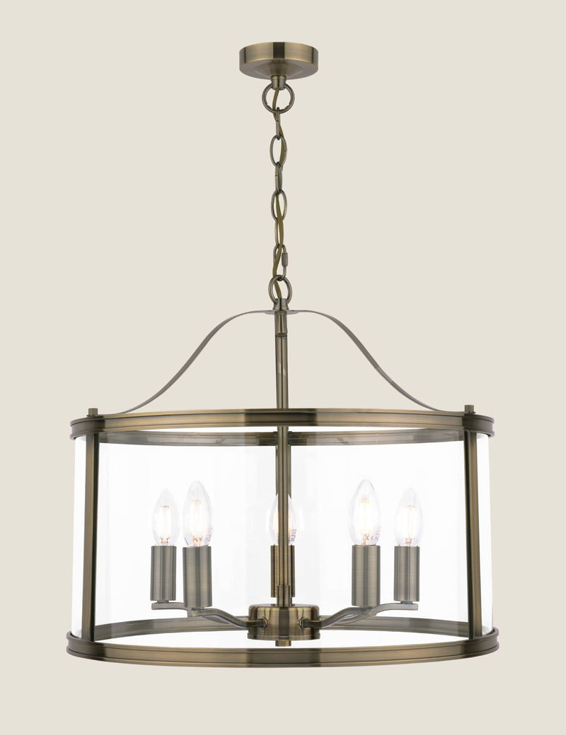 Laura Ashley Harrington 5 light pendant, UK version