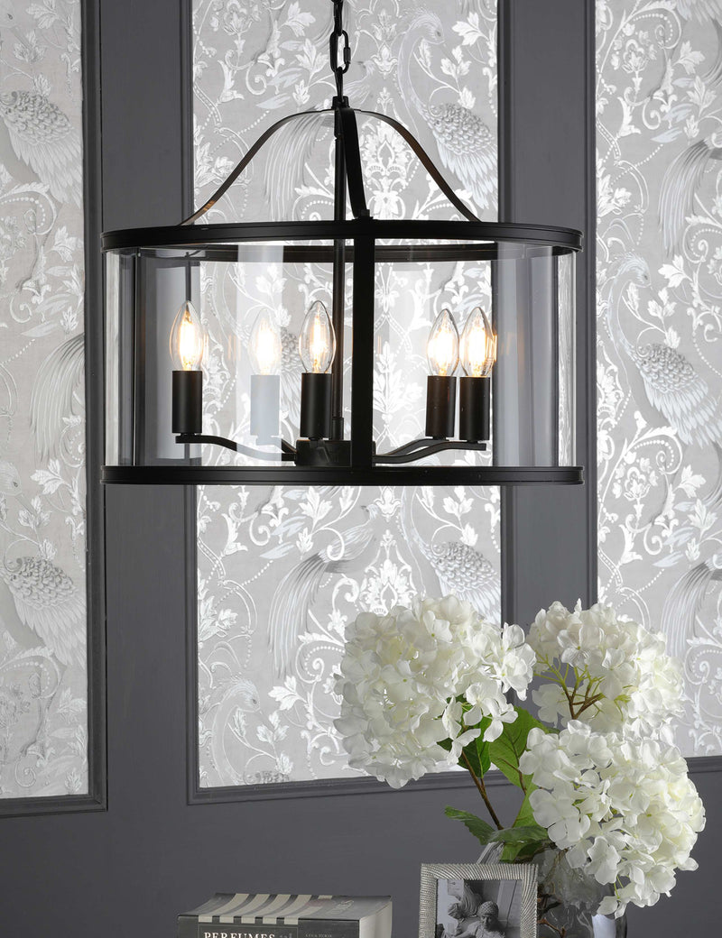 Laura Ashley Harrington metal multi pendant light (British brand)