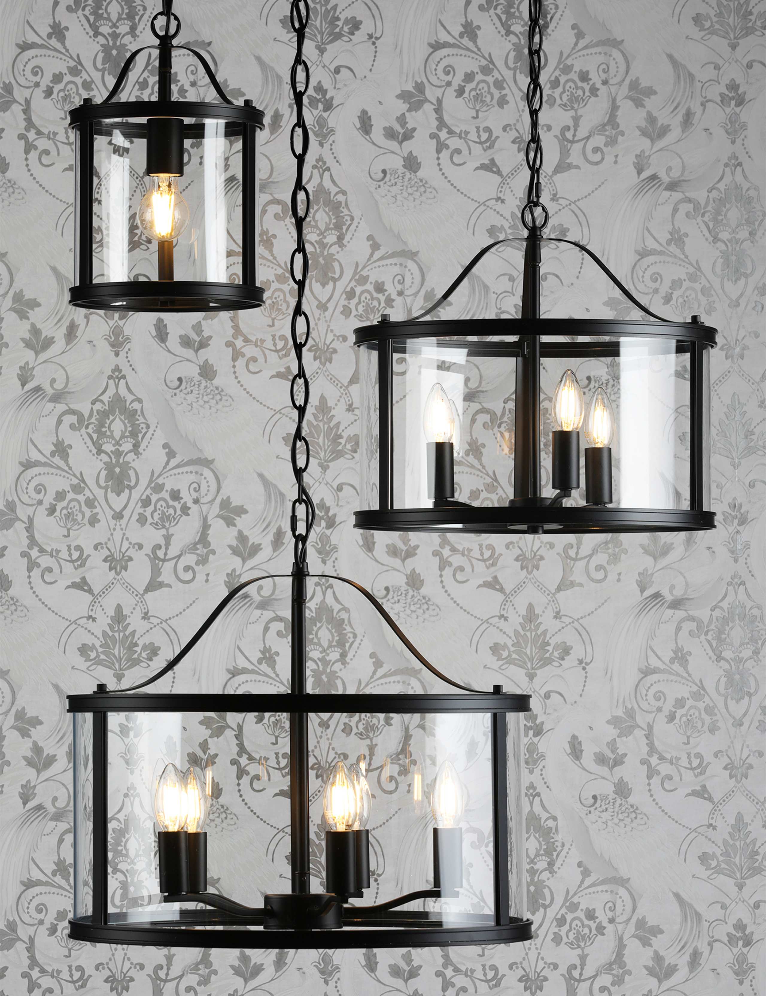 Laura Ashley Harrington metal pendant light 337mm (British brand)