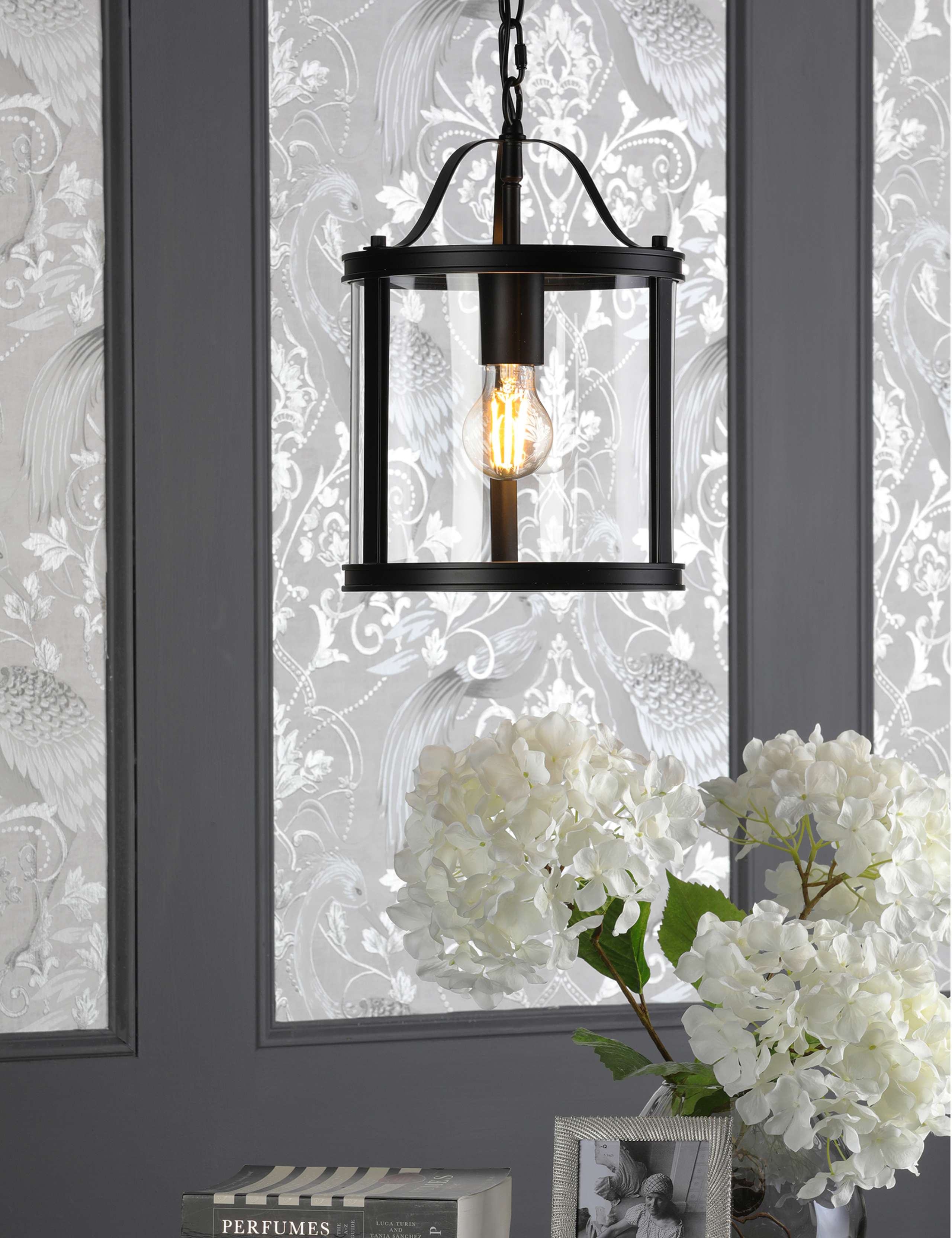 Laura Ashley Harrington metal pendant light 337mm (British brand)