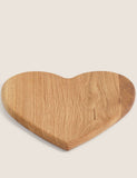 M&S Heart Wooden Chopping Board