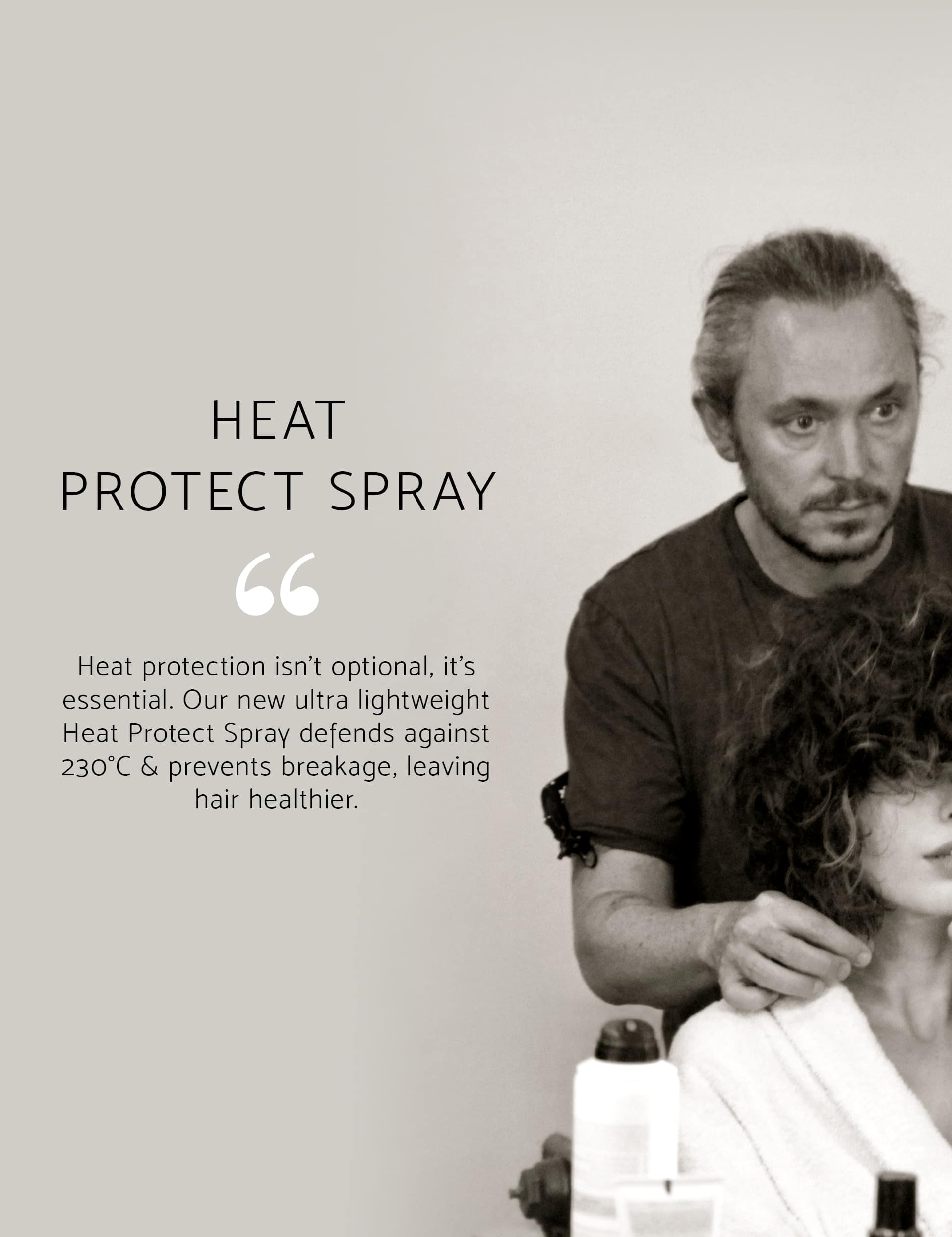 Percy & Reed heat protect spray 150ml, UK version